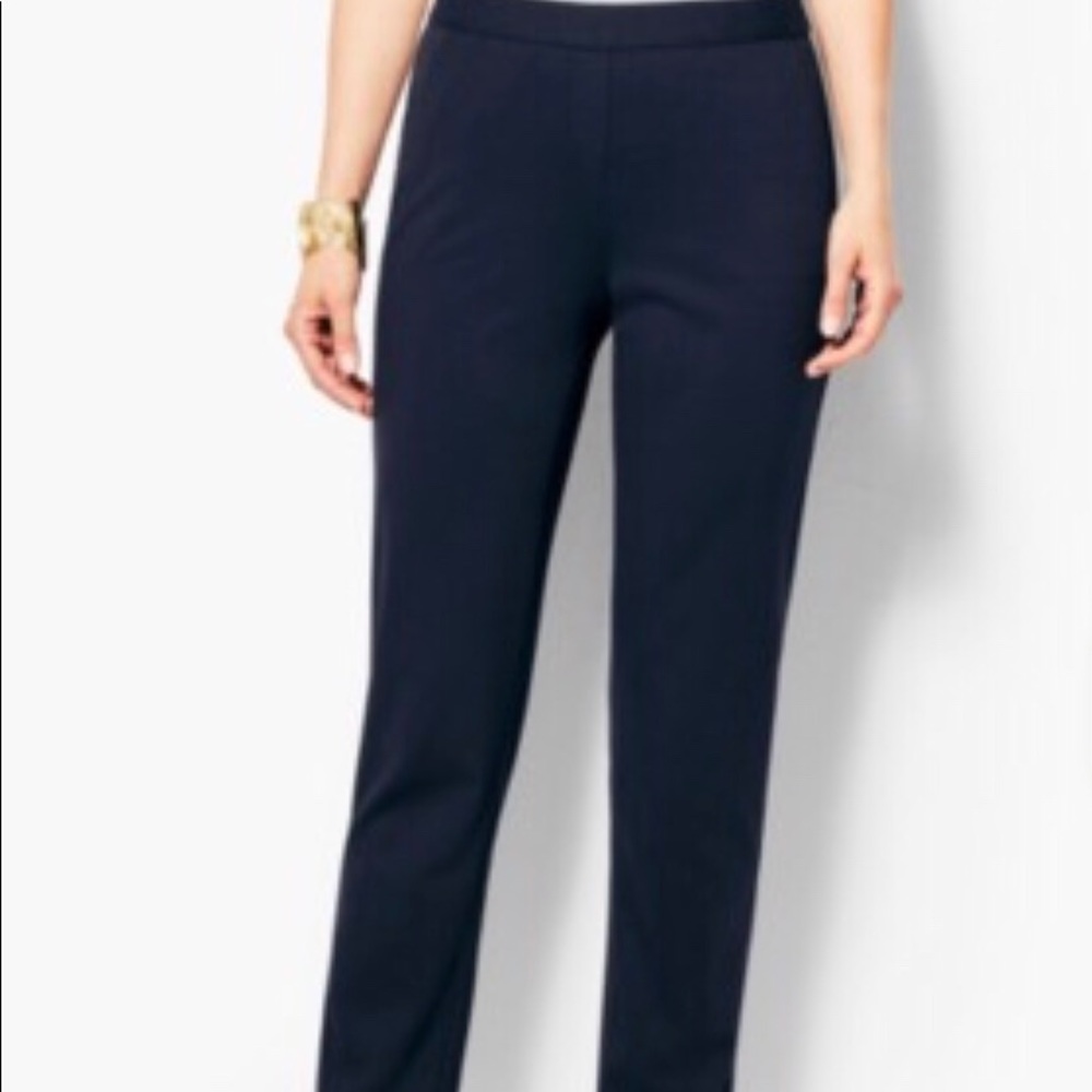 Talbots velvetish refined ponte Pants